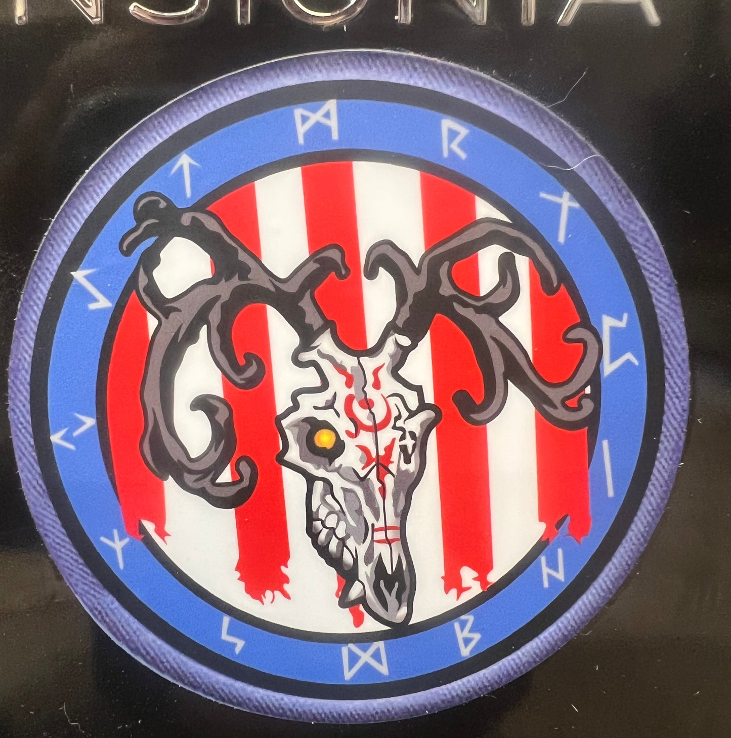 Wendigo V2, sticker, full color