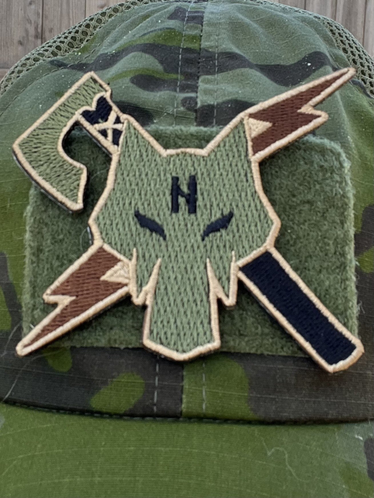Wolf Lodge Logo Patch Subdued