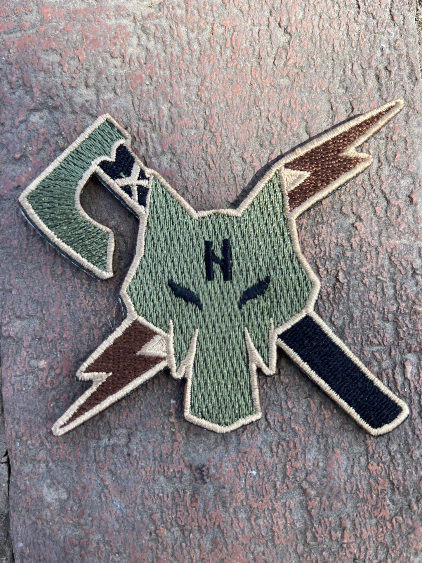 Wolf Lodge Logo Patch Subdued