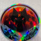 Blood moon wolf hologram sticker