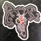 Wendigo Die cut sticker