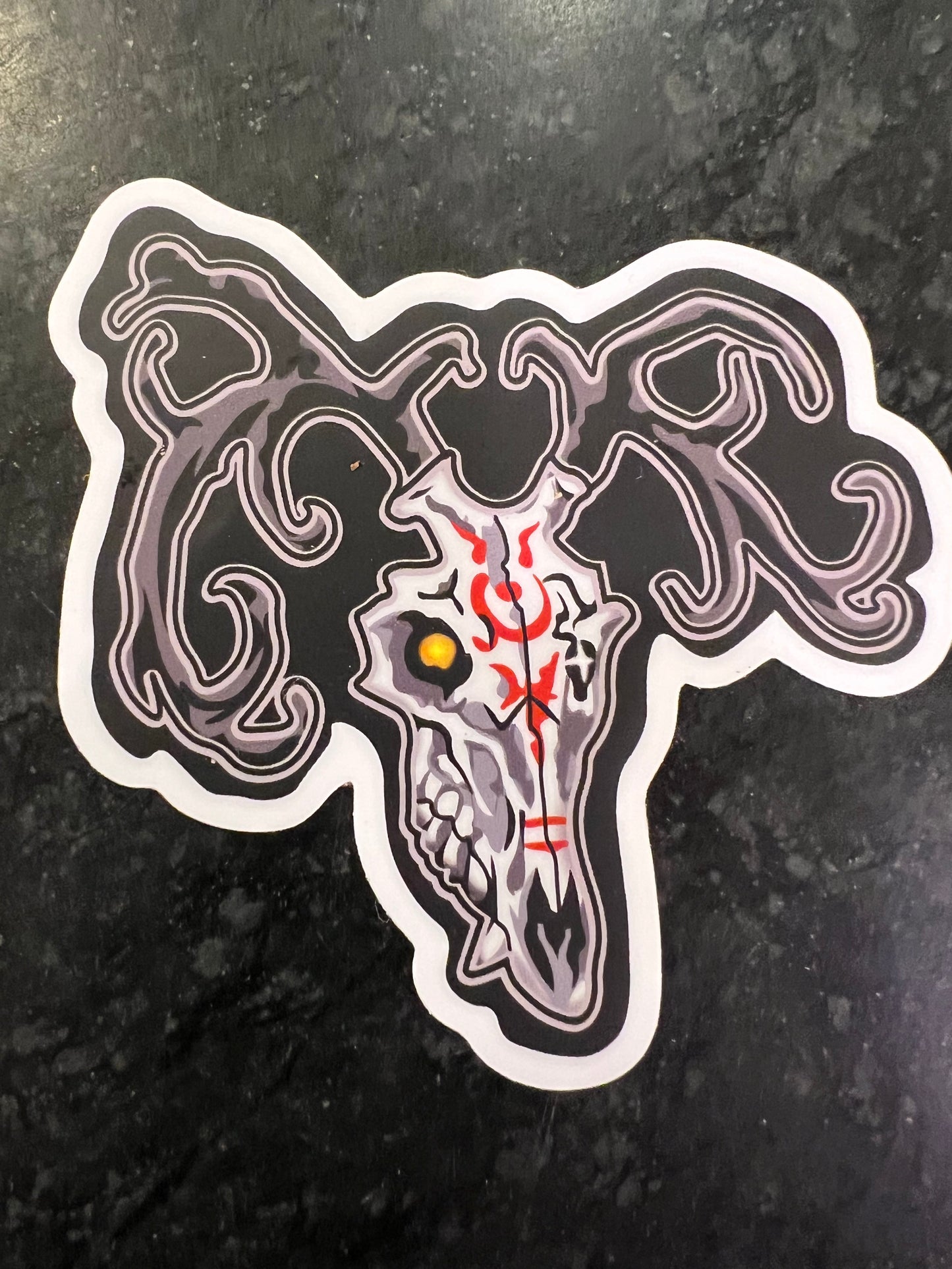 Wendigo Die cut sticker