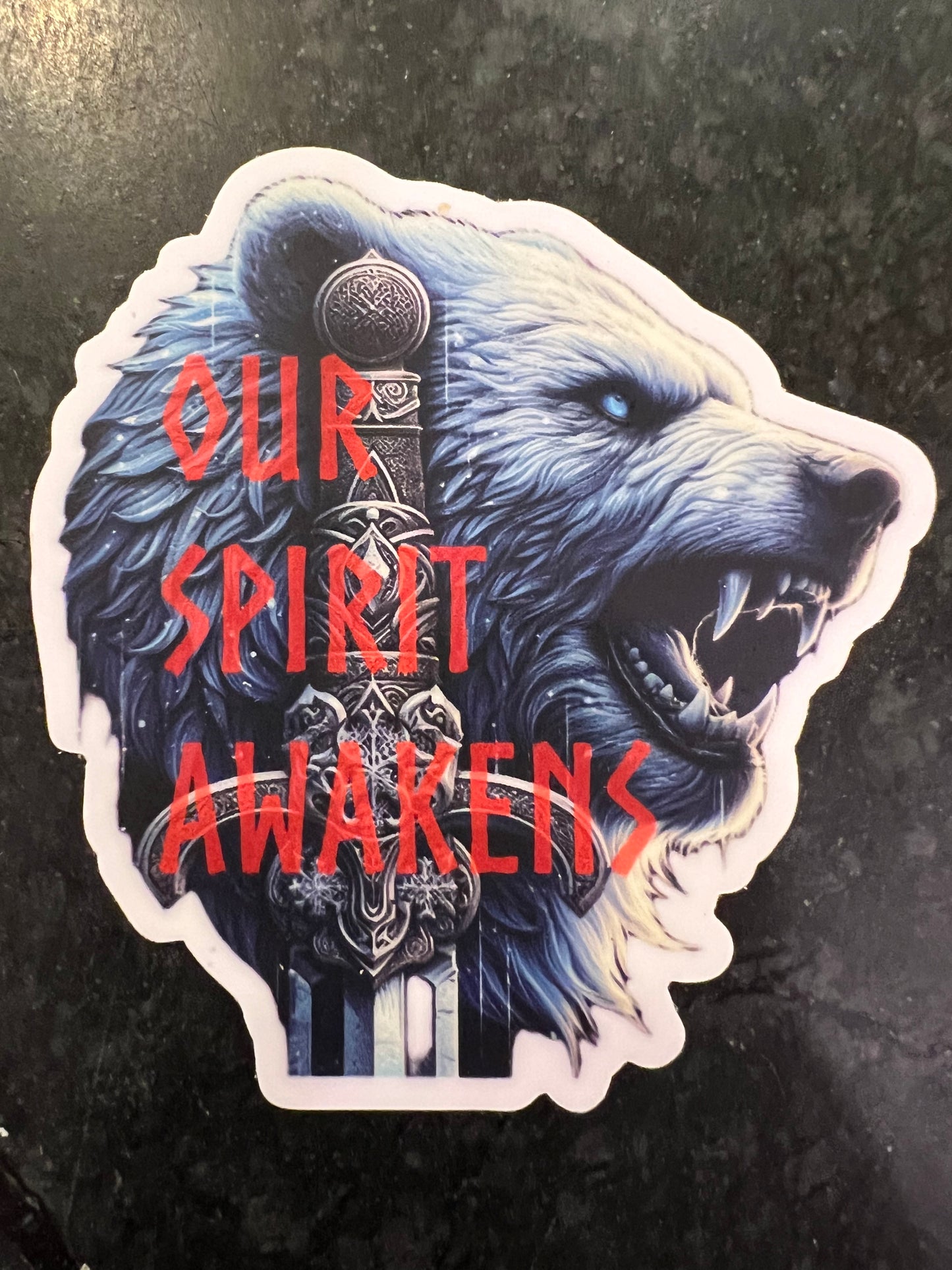 Ice Bear Spirit sticker