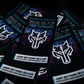 10 Pack Cyber Division Vertical Stickers